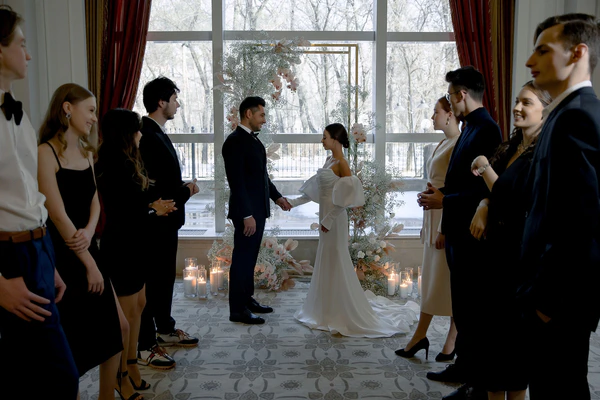 Creative Showcase with Minimalistic Decor from Mon Cheri Wedding Agency