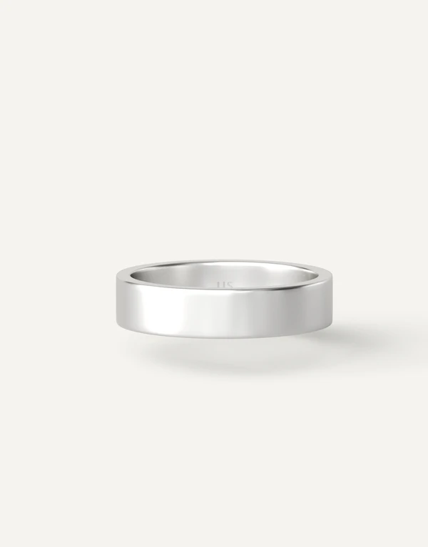 <a href="https://www.madebyunionstudios.com/product/square-band-5mm-wg">UNION STUDIOS Ring</a>, $3280