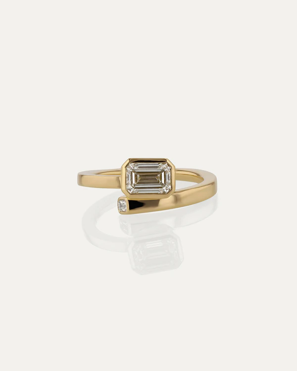 30 Emerald Cut Engagement Rings & Wedding Bands We're Loving