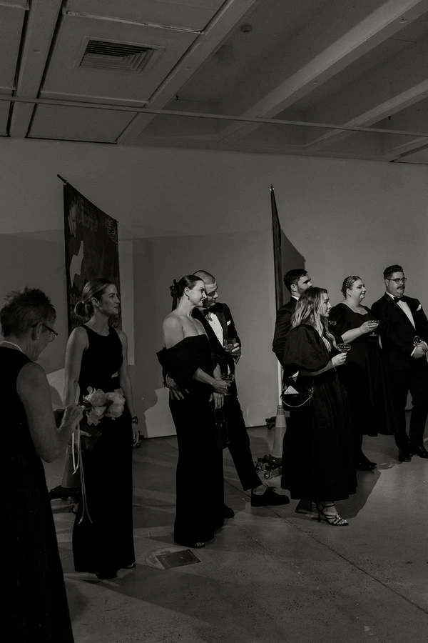 Authentic Wedding in a Private Art Gallery