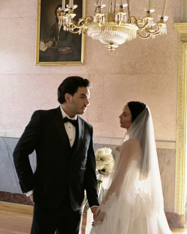 An Intimate Gothic Romance Elopement at a Historic Lake Como Villa