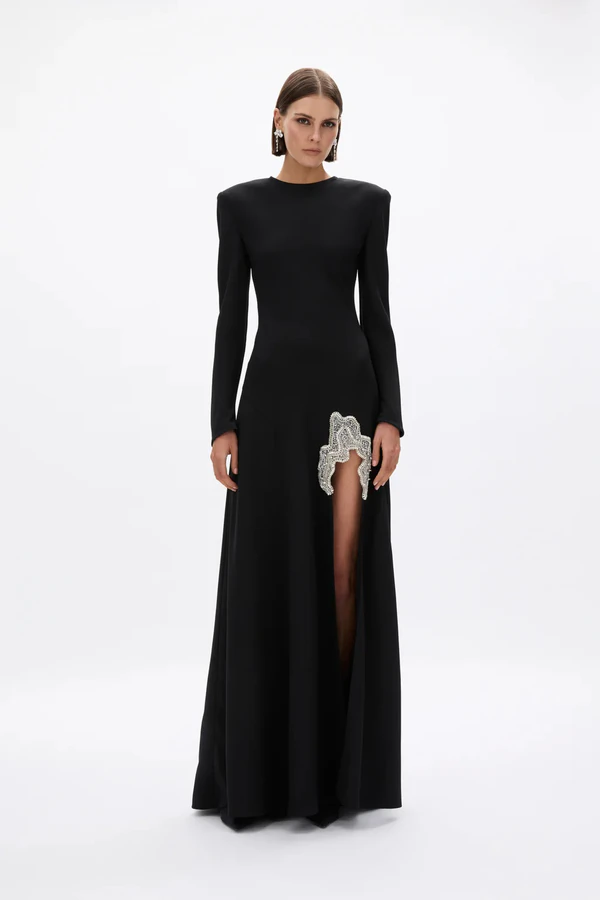 <a href="https://www.rachelgilbert.us/products/amari-gown-black">RACHEL GILBERT Dress</a>, $1795