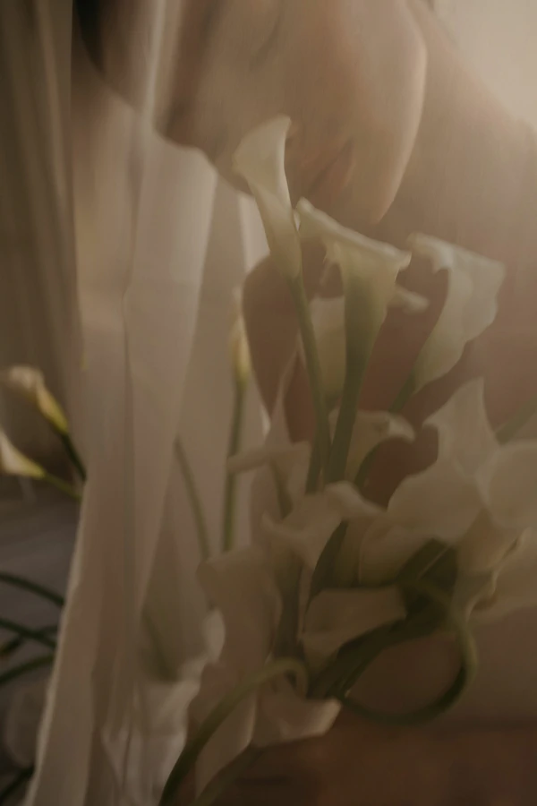 A Symphony of Silk, Light and Blooms