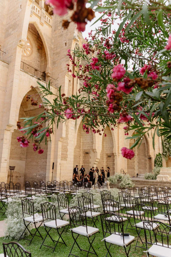 Entrepreneur Eva Garzón’s Elegant Mallorca Wedding in a Breathtaking Open-Air Cathedral