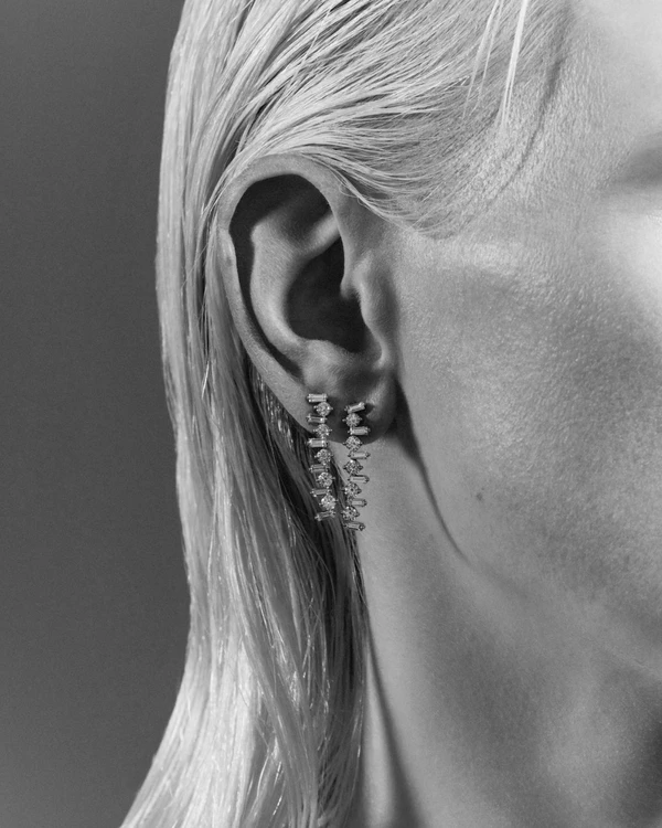 Statement Diamond Earrings for Your Special Day
