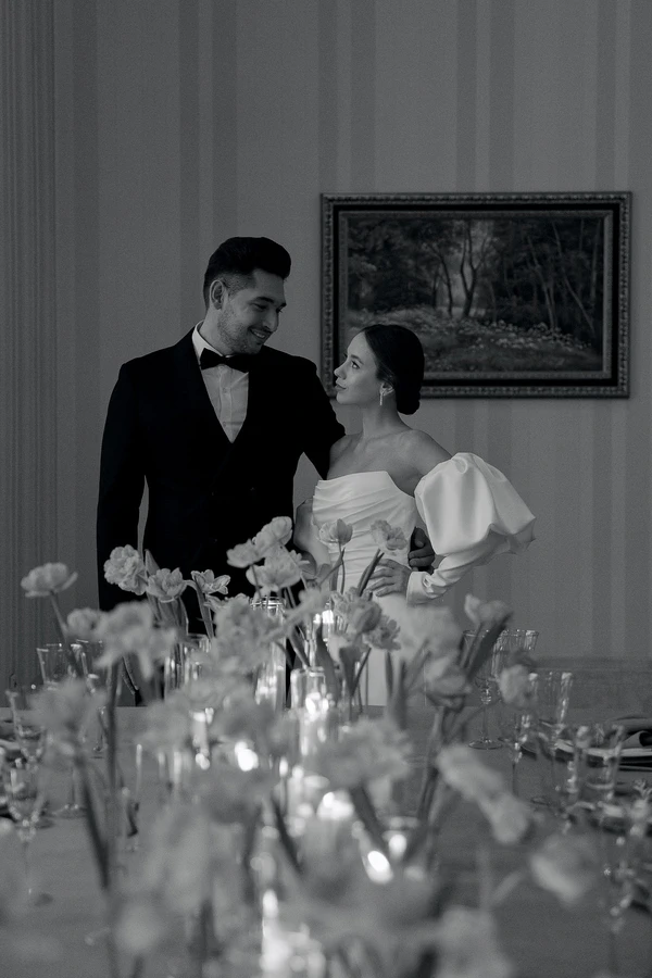 Creative Showcase with Minimalistic Decor from Mon Cheri Wedding Agency
