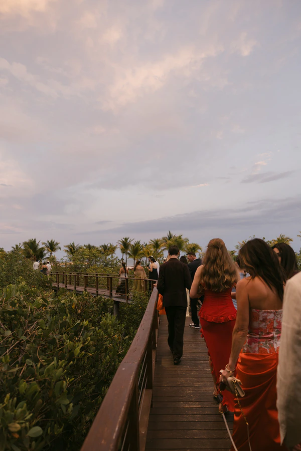 A Colorful Beach Party Wedding Weekend in Riviera Maya, Mexico