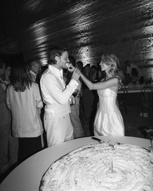 An Intimate Menorca Quarry Wedding with Avant-Garde Design & Vintage Bridal Looks
