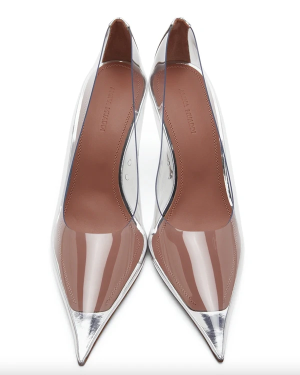 15 Trendy Transparent Wedding Shoes