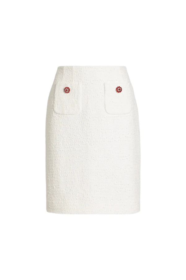 <a href="https://www.farfetch.com/shopping/women/dolce-gabbana-tweed-skirt-with-jewel-buttons-item-34814262.aspx">DOLCE &amp; GABBANA Skirt</a> from Farfetch, $1795