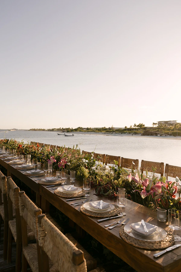 A Colorful Beach Party Wedding Weekend in Riviera Maya, Mexico