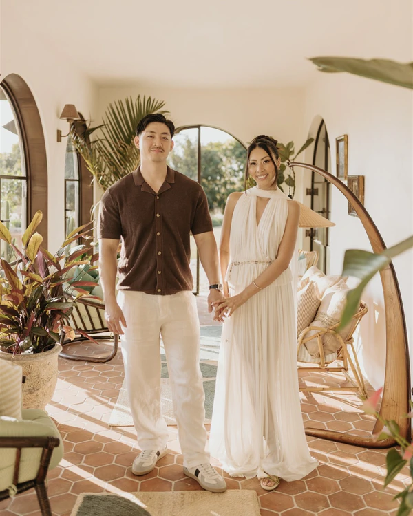 A Slim Aarons Inspired Wedding with Tropical Touches in the Byron Bay Hinterland