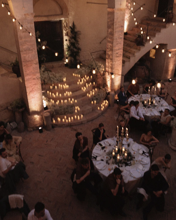 A Romantic Wedding Amidst the Rolling Hills of Umbria