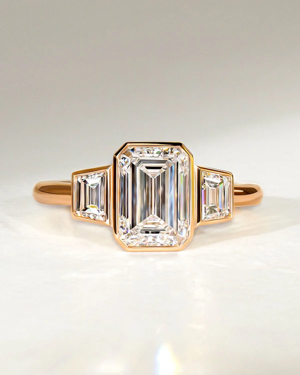 30 Emerald Cut Engagement Rings & Wedding Bands We're Loving