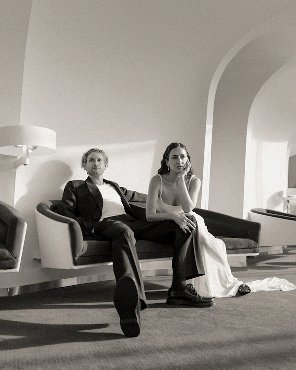 A Chic Wedding at a Retro New York City Airport