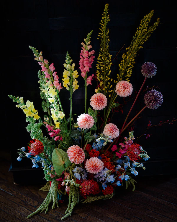 An Eclectic & Colorful Californian Celebration