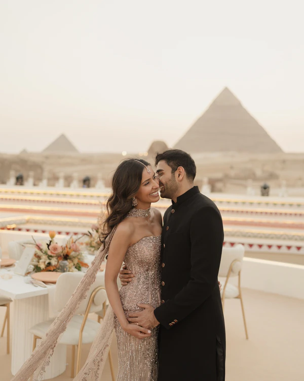 A Refined Multi-Day Wedding with an Iconic Reception at the Pyramids of Giza