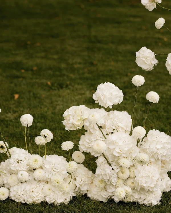 An Elegant Danish Castle Wedding with Contemporary Art Installations