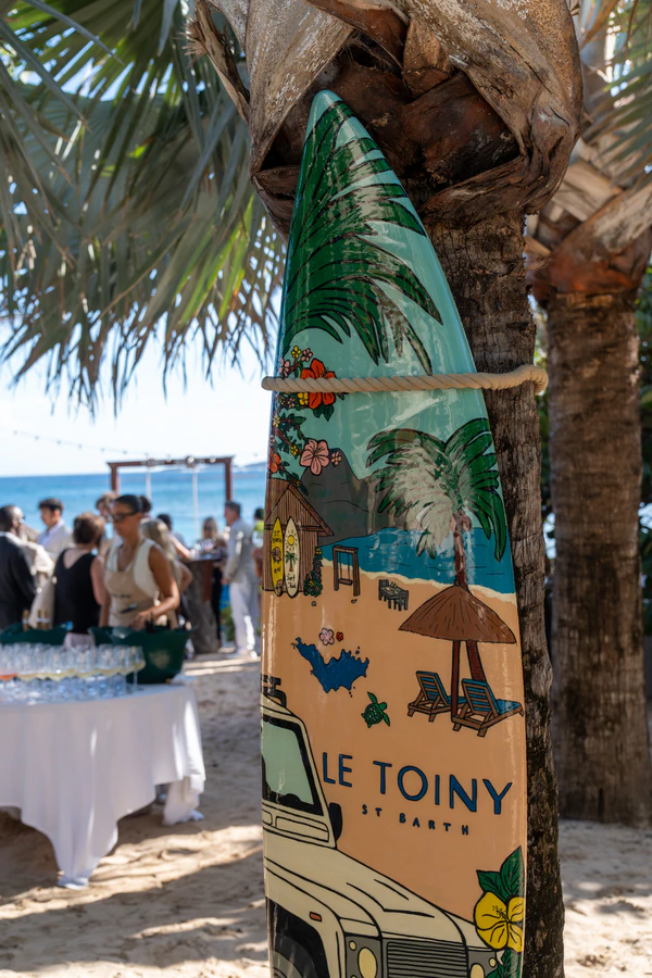 Influencer Jordan Paltrow’s Party Coded Black Tie Beach Wedding Weekend in St. Barths