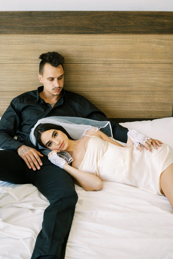 Sarah & Devin: classic black tie wedding in California — photo 1