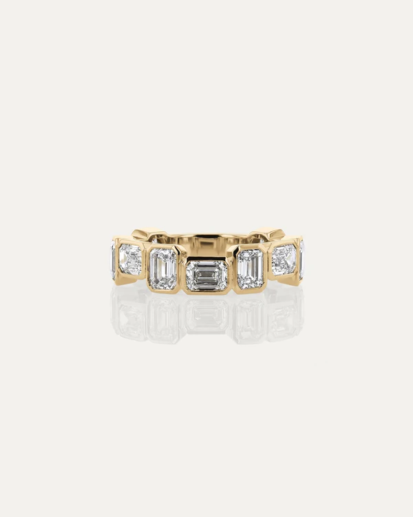 30 Emerald Cut Engagement Rings & Wedding Bands We're Loving