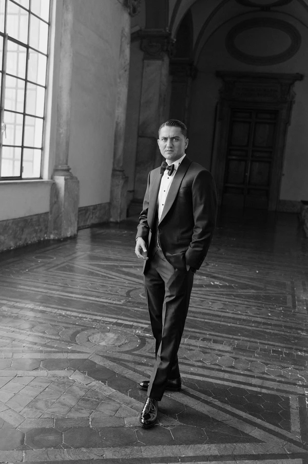 Vintage-Inspired Couture Takes Center Stage at This Chicly Curated Castle Wedding in Rome
