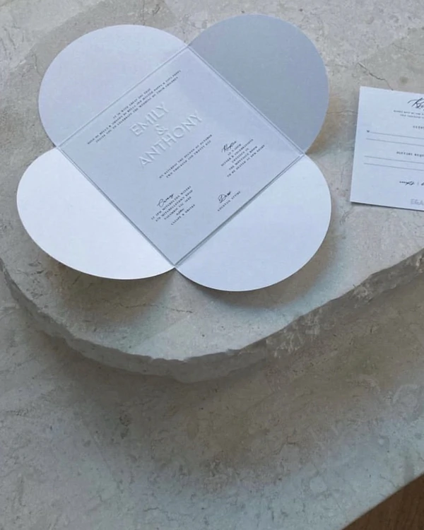 28 Minimalist Wedding Invitation Ideas