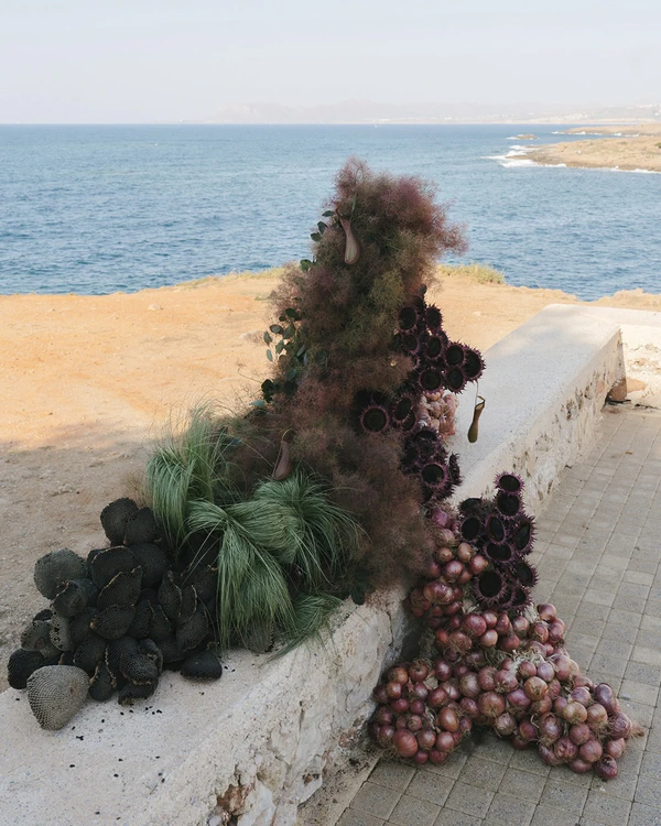 A Four-Day Fuchsia-Filled Seaside Wedding in Crete