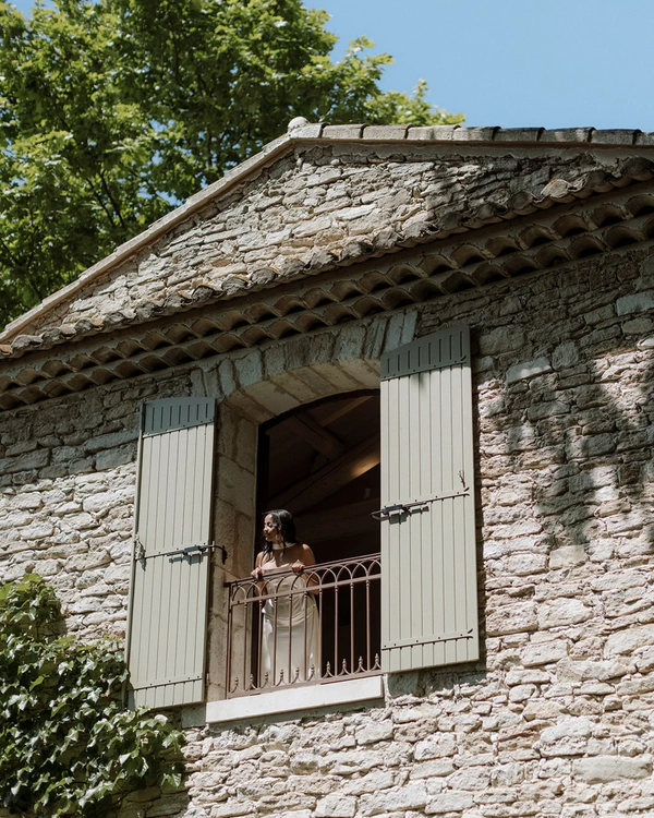 A Romantic Provençal Garden Wedding in France with Pastel Blooms & Antique Details