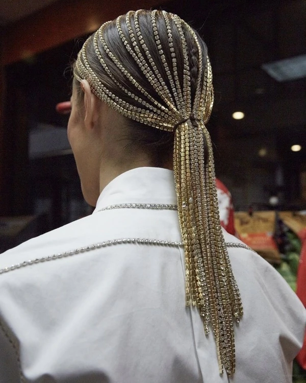 Hair Accessories With Rhinestones