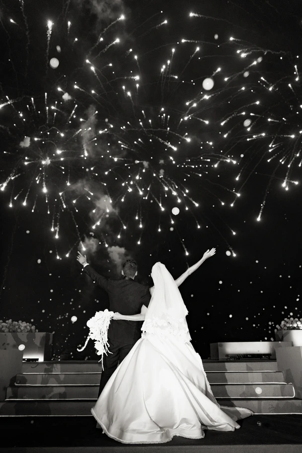 Desert Romance Meets Modern Minimalism at This Spectacular Pyramids of Giza Wedding