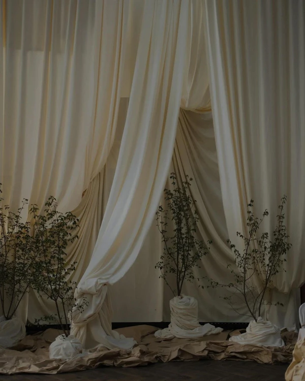 Trend: Wedding Drapery