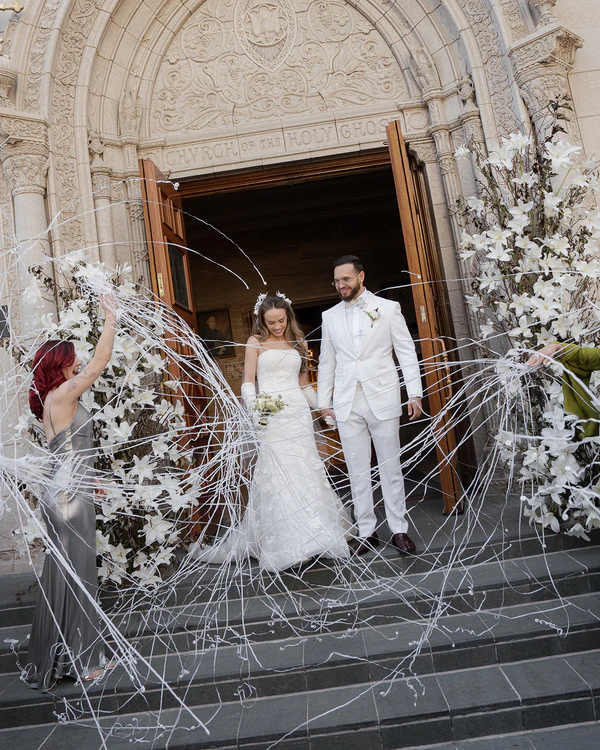 An Artful & Stylish Wedding with a Touch of Grunge Romance