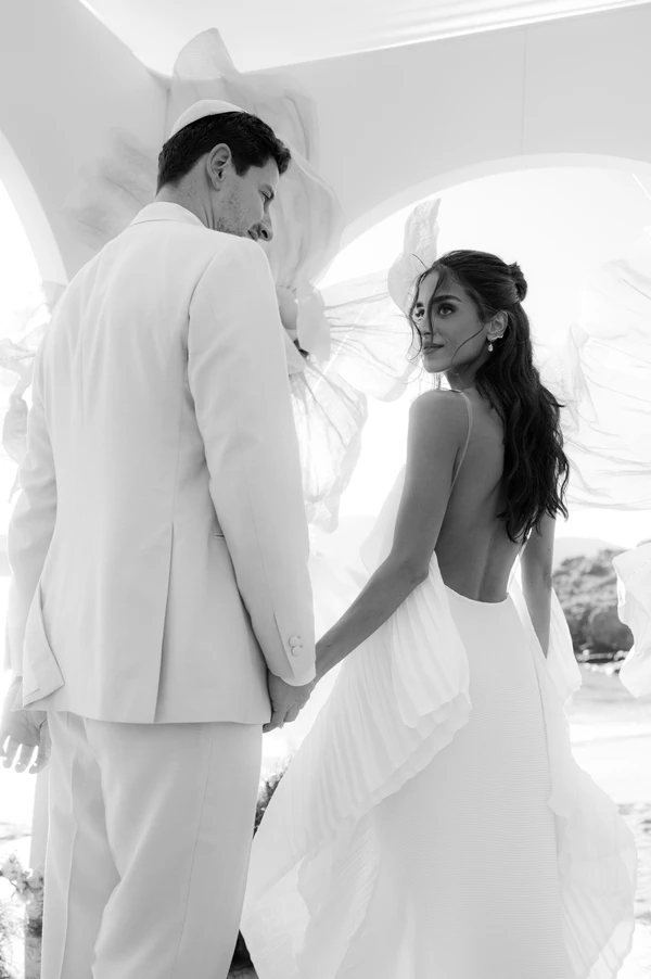 Jewelry Designer Noy Tawil's Mykonos Wedding Weekend Blending Bohemian Luxury & Mediterranean Chic