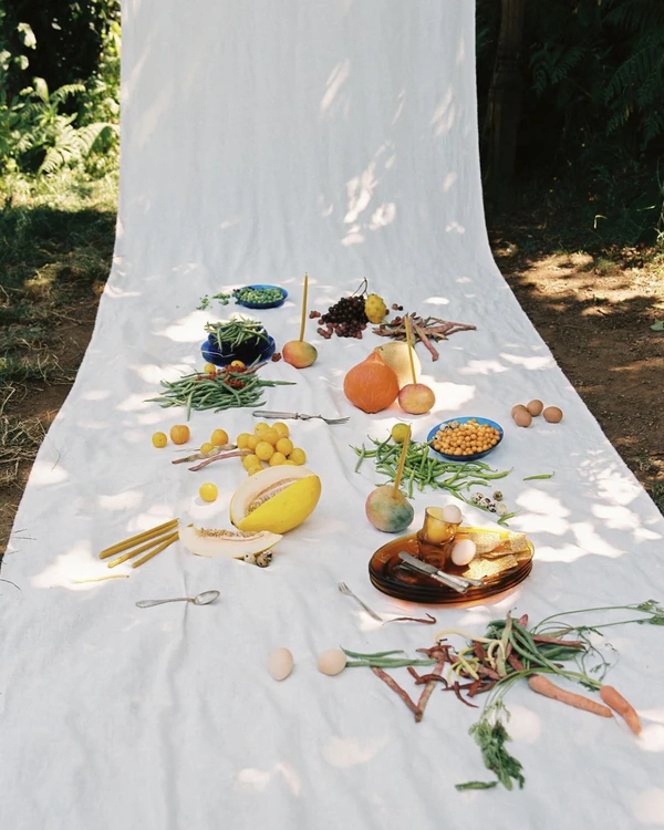 Tablescape Styling with Fruit
