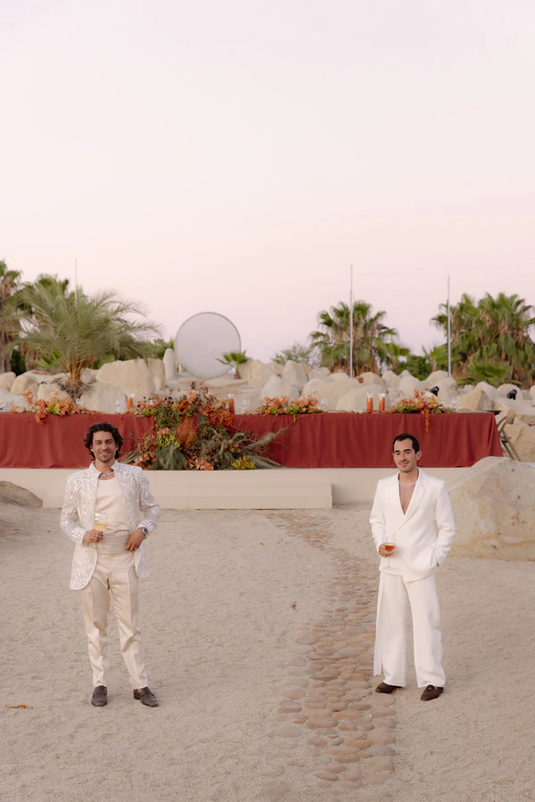 An Architect’s Party-Coded Desert Wedding in Los Cabos
