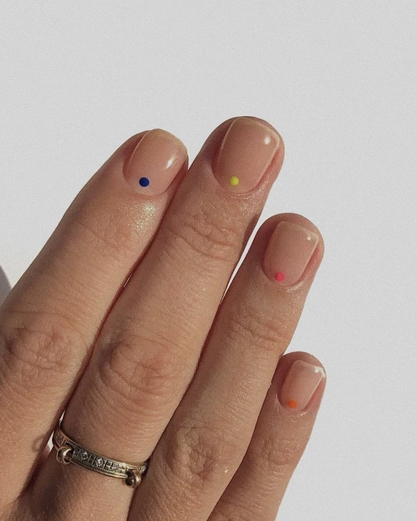 Colorful Manicure for a Wedding — photo 1