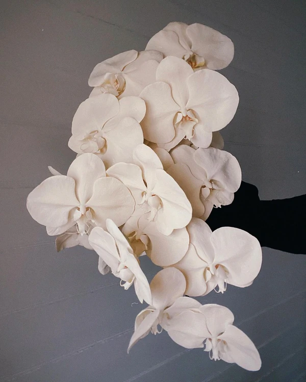 Cascading Flower Bouquets