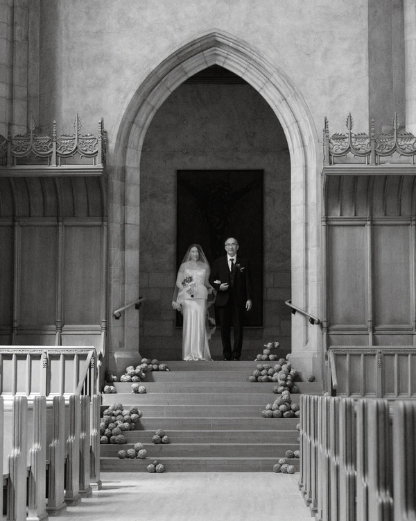 An Intimate Toronto Wedding with a Touch of Gothic Charm