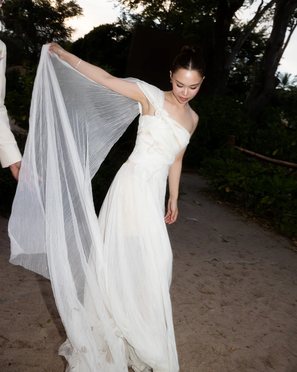Inside a Bridal Designer's Whimsical Tropical Wedding in Thailand