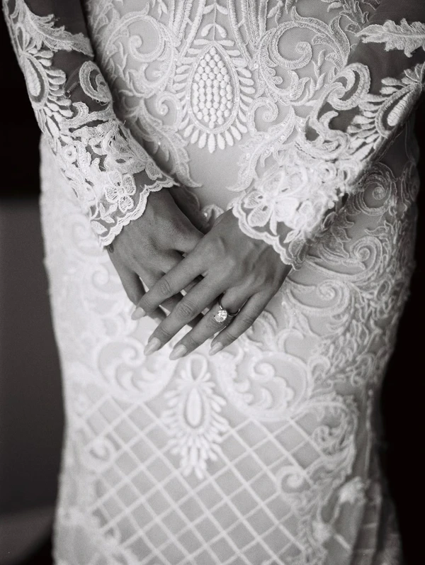 Sarah & Devin: classic black tie wedding in California — photo 2