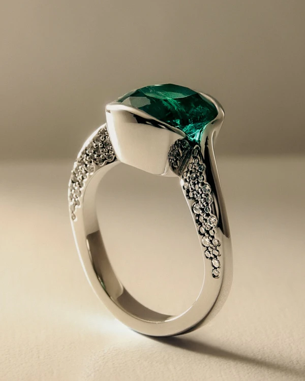 60 Color Diamond & Gemstone Engagement Rings