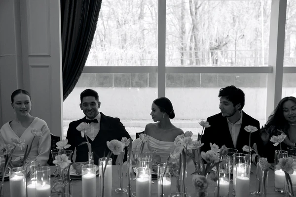 Creative Showcase with Minimalistic Decor from Mon Cheri Wedding Agency