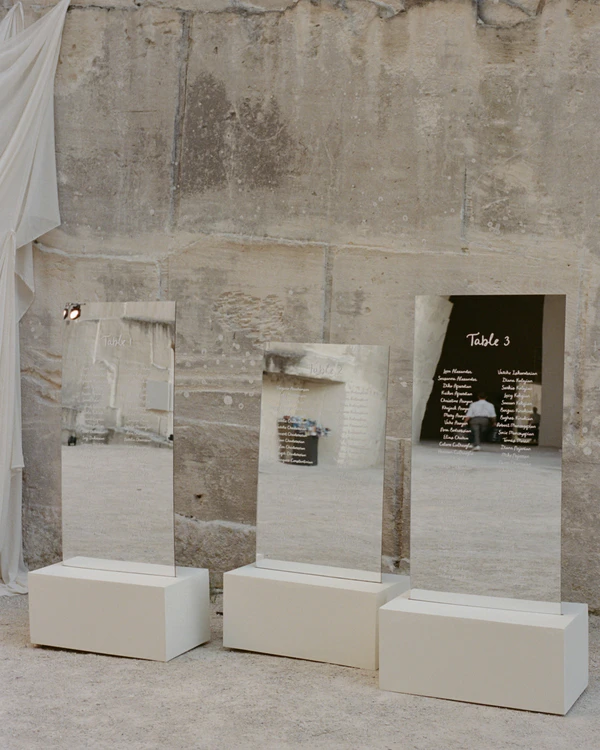 An Artistic Wedding Amongst a Hidden Stone Quarry in Provence