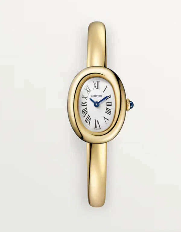 <a href="https://www.cartier.com/en-us/watches/collections/baignoire/baignoire-watch-WGBA0078.html">CARTIER Baignoire Watch, $17,800</a>