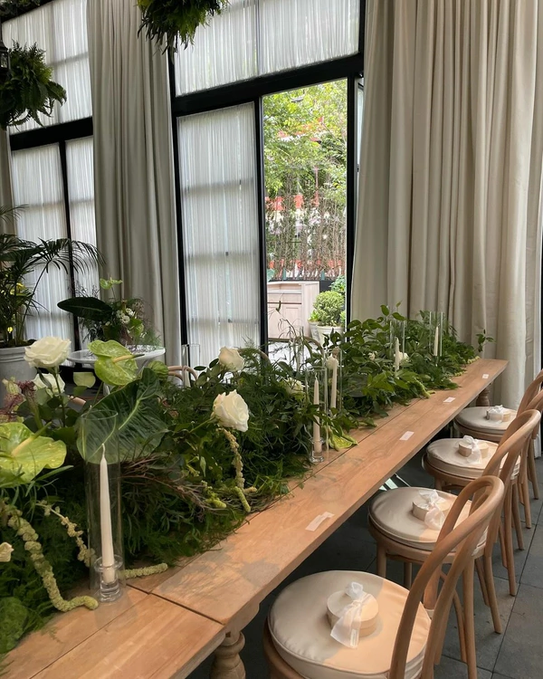 Lush Green Event Design Inspiration