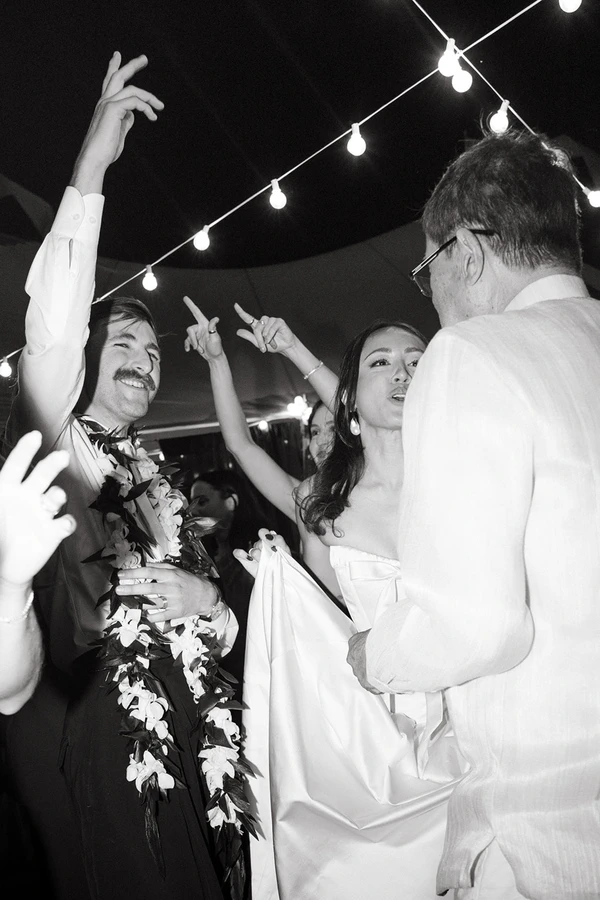 A Bold & Artfully Designed Wedding on the Lush Tropical Shores of Oahu, Hawaii