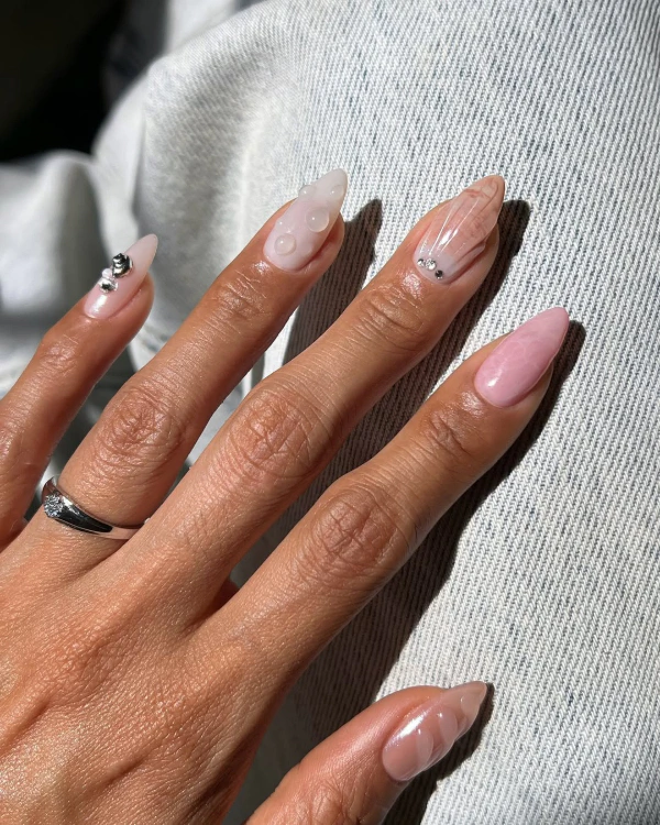 35 Unique Nail Art Designs to Elevate Your Wedding Look