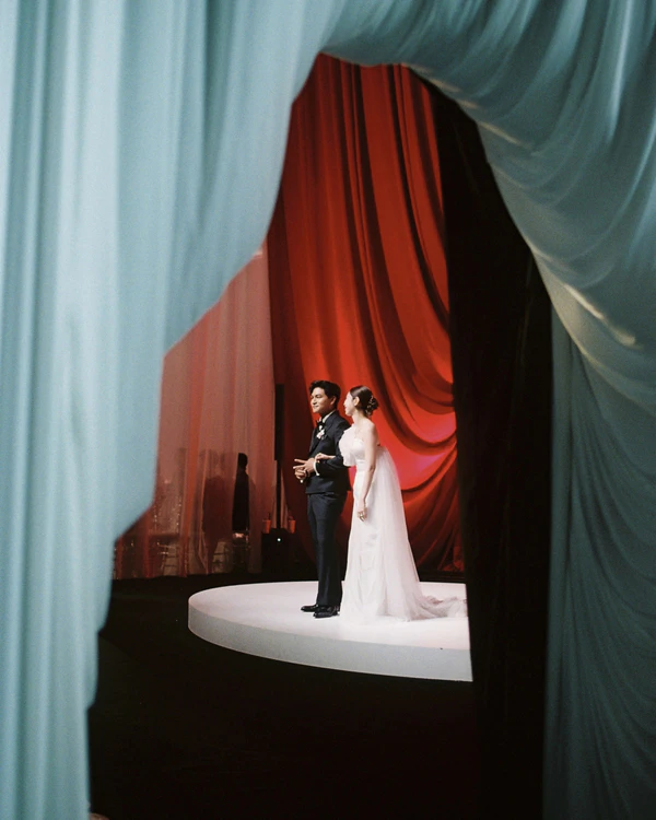 Inside a Lavish Red Custom-Built Wedding in Bangkok
