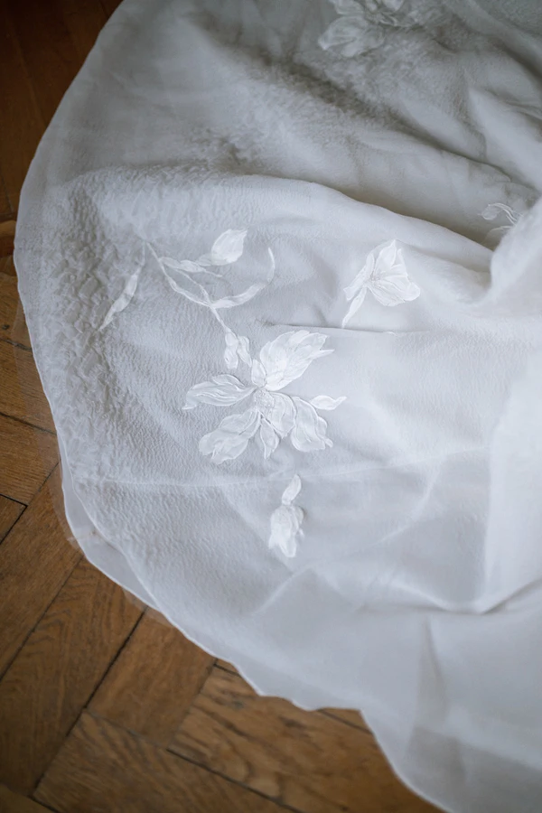 Brittany Netta’s Cinematic Lake Como Wedding Featuring a Bespoke Danielle Frankel Gown